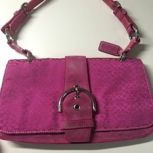 Pink Mini Coach Purse